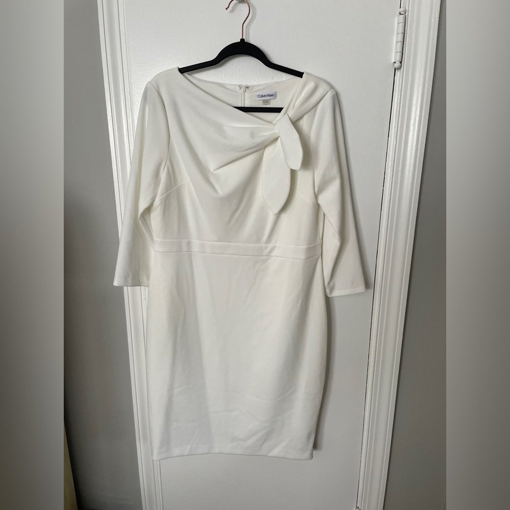 Calvin Klein White Dress